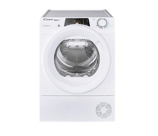 Máquina de Secar Roupa Candy ROE H8A2TE-S 8Kg Classe E