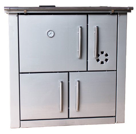 INOX wood stove