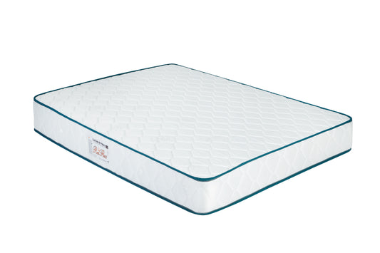 Colchão de molas com 22 cm de altura, constituído por molas Bonnel e revestido com tecido Jaquard/Damasco. Colchão Super Económico com o preço Certo para si. É um colchão de firmeza intermédia, está especialmente recomendado para pessoas de pouco peso ou peso intermédio. Ideal para zonas costeiras ou com humidade e/ou pessoas calorosas. Se não encontrar a medida de colchão que procura, entre em contacto connosco. Produzimos colchões por encomenda.