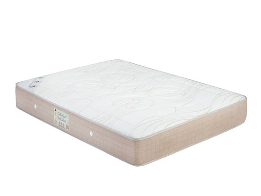 fungos (ideal para prevenir doenças alérgicas). Este colchão permite um ótimo descanso, com uma envolvência única do corpo e uma sensação de relaxamento incomparável. Colchão desenvolvido especialmente para quem gosta de dormir de barriga para baixo ou de lado. Possui 4 respiros laterais o que permite uma circulação de ar no interior do seu núcleo multicamada em viscoelástico e látex, mantendo a temperatura corporal.